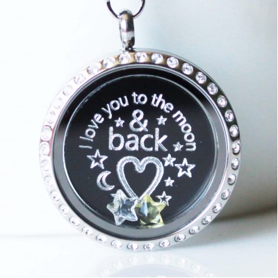 Engraved - I Love You to the Moon & Back Plate